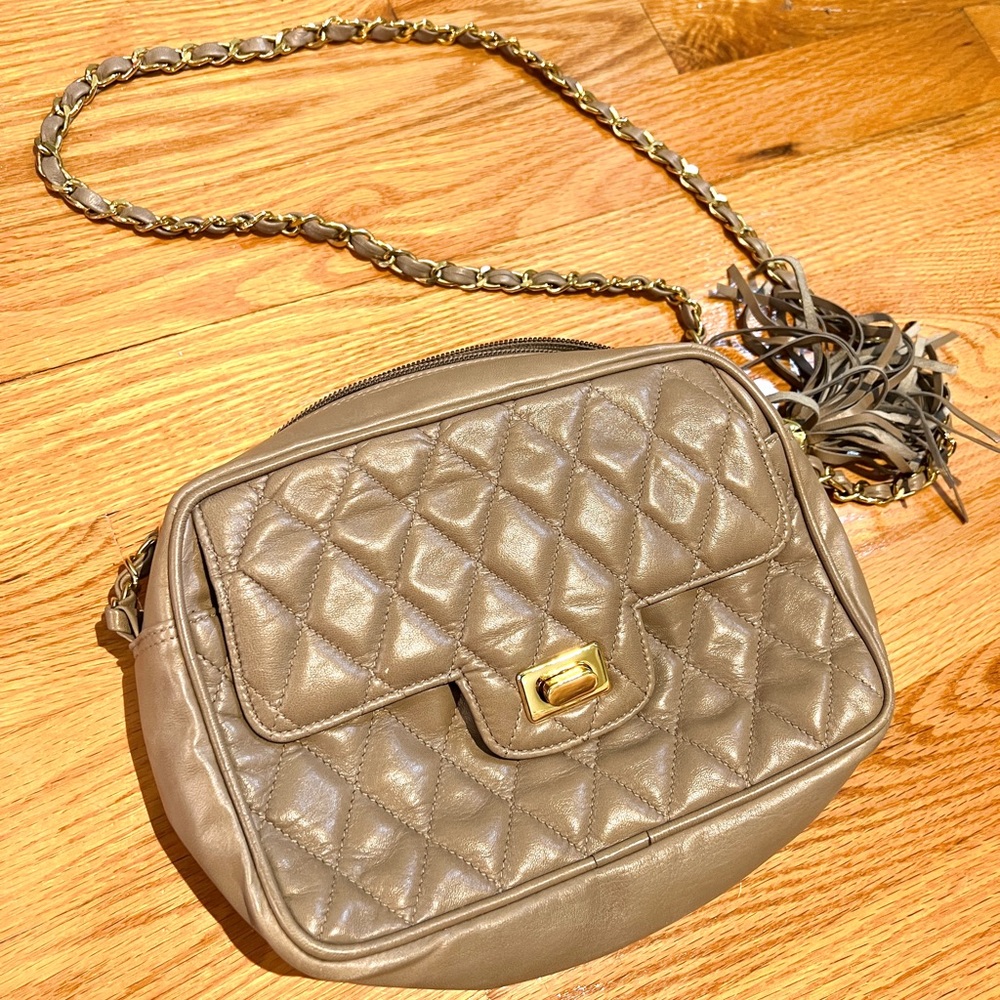 Zenith Leather Crossbody Bag